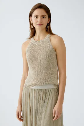 Knitted Vest - Sand