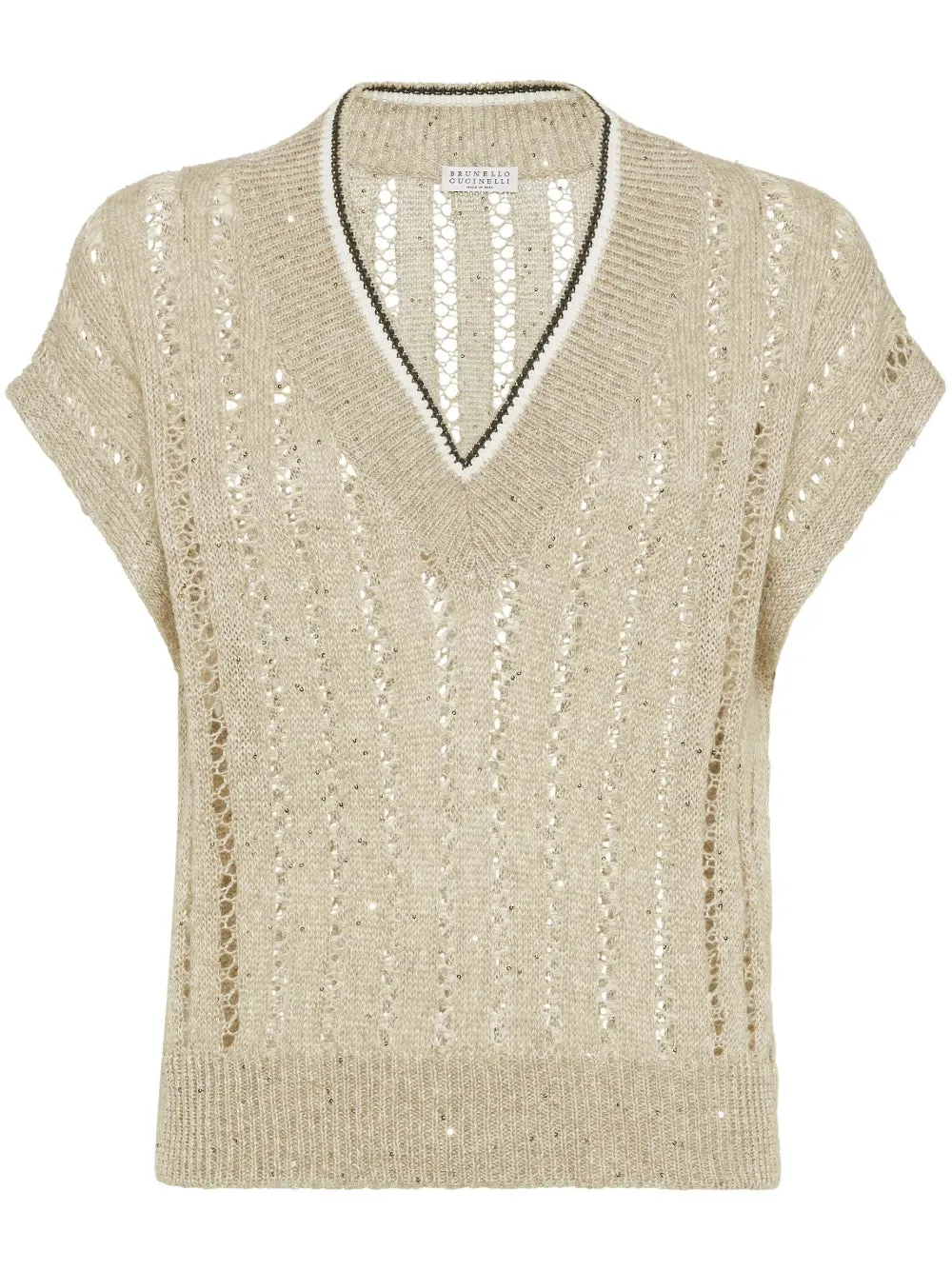 KNITTED VEST