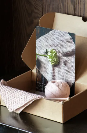 Knitted Washcloth Knitting Kit