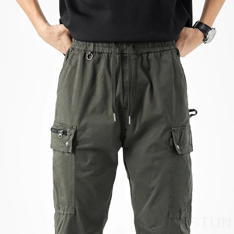 KSTUN Mens Harem Joggers Pants Men Cargo Pants 2024 Loose Casual Multi