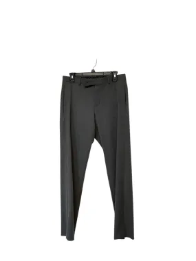 Lauren Ralph Lauren Mens Slim Fit Dress Suit Pants 30 x 30 Grey Solid