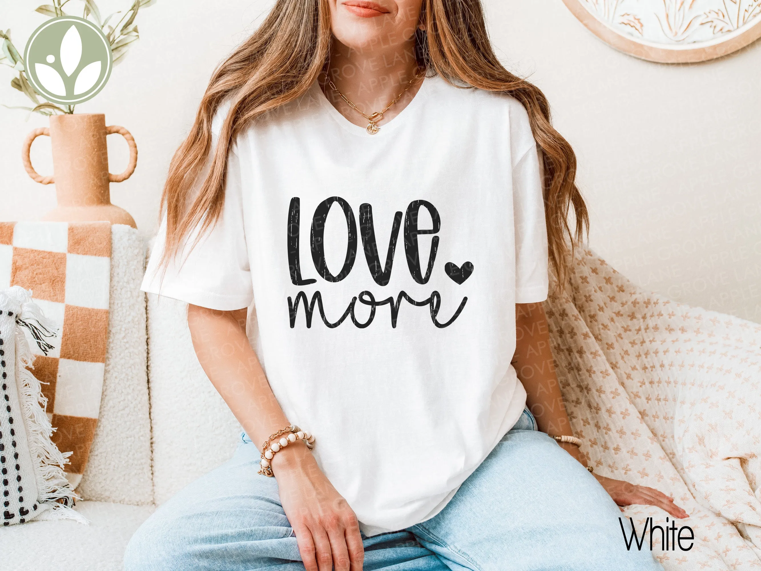 Love More T-Shirt - Positive Vibes Graphic Tee, Inspirational Shirt, Motivational Clothing, Unisex Tee, Gift for Him or Her