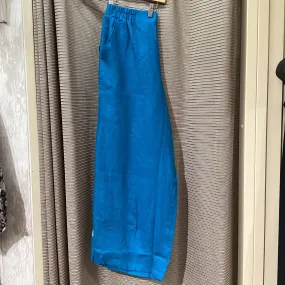 Luukaa Woven Trousers Turquoise