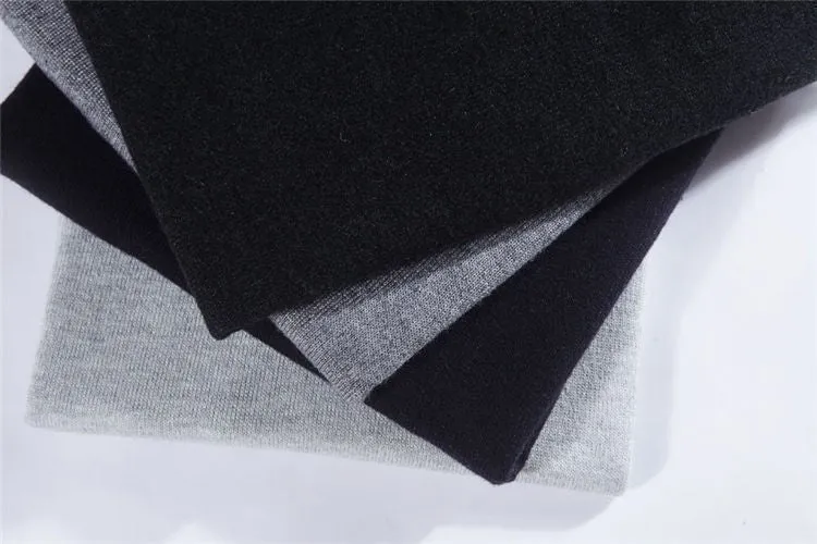 Men's Solid Color V-Neck Cashmere & Wool Classic Vest Sweater