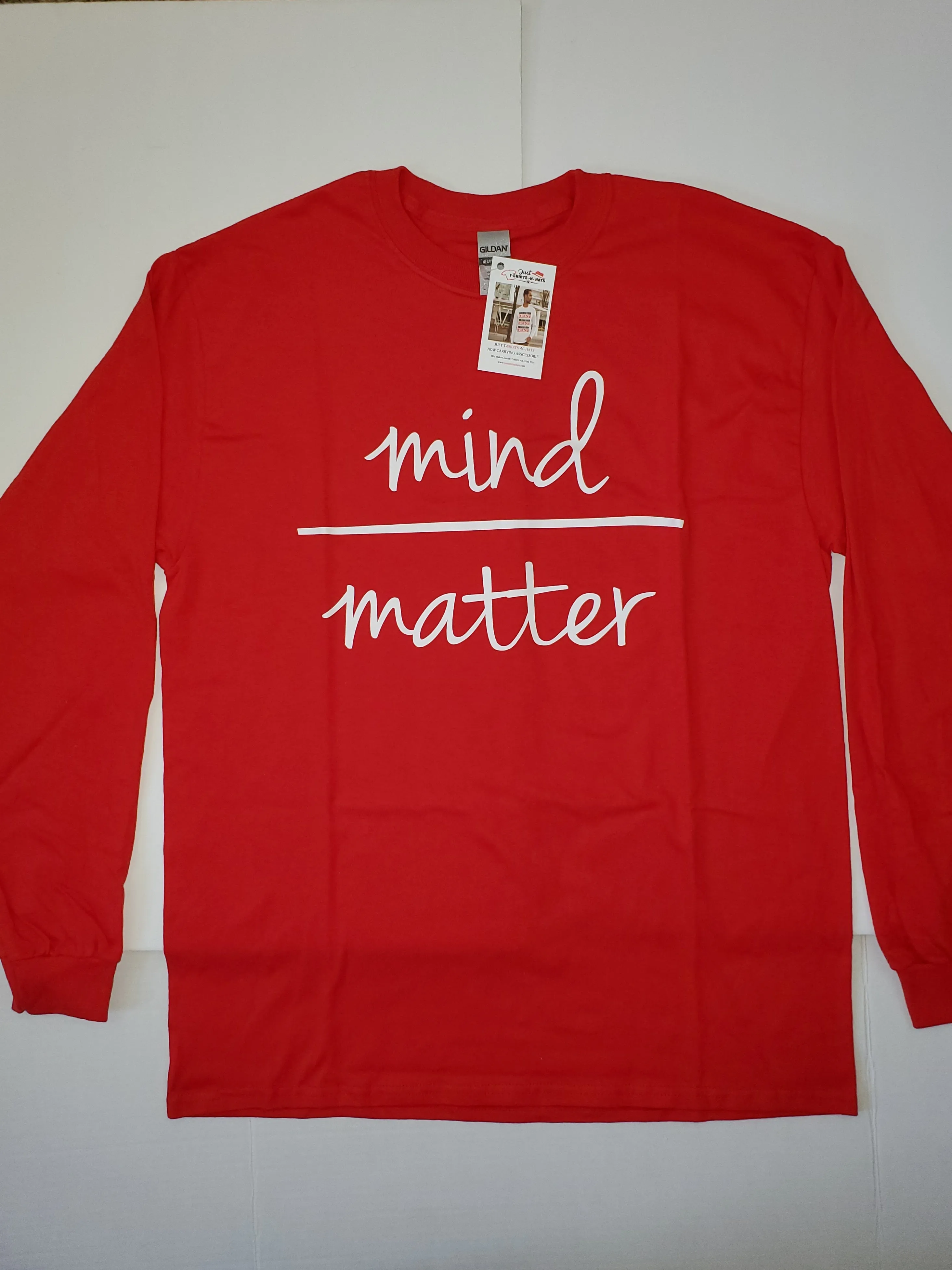 MIND OVER MATTER       LONG SLEEVE T-SHIRT