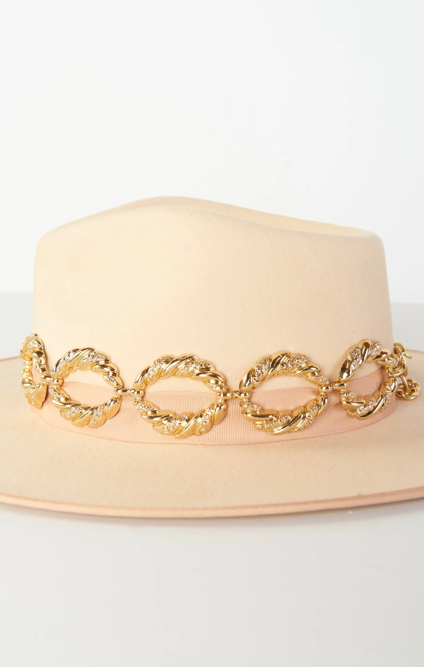 Monroe Hat Chain ~ Gold