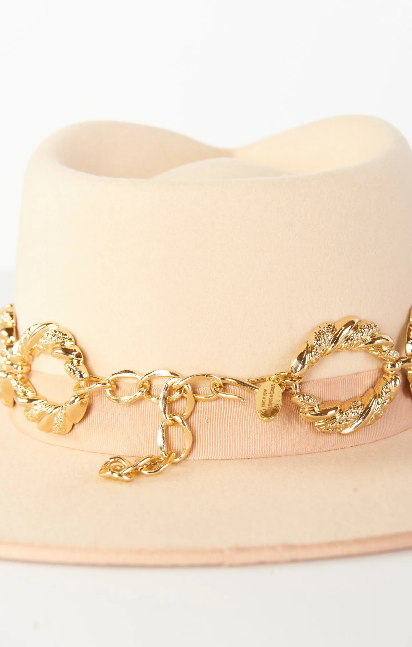 Monroe Hat Chain ~ Gold