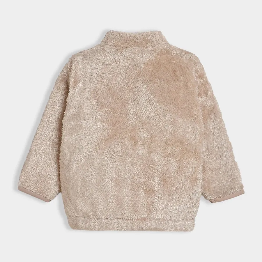 Neutral Love Flurry Sweatshirt & Jogger Set