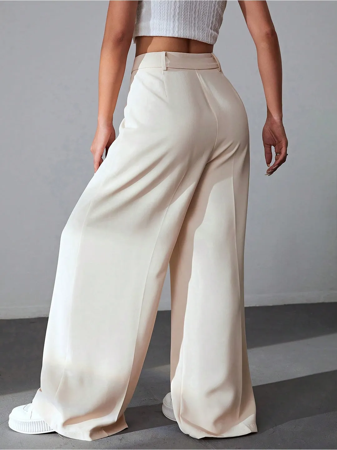 Off-White Woven Parallel Trousers