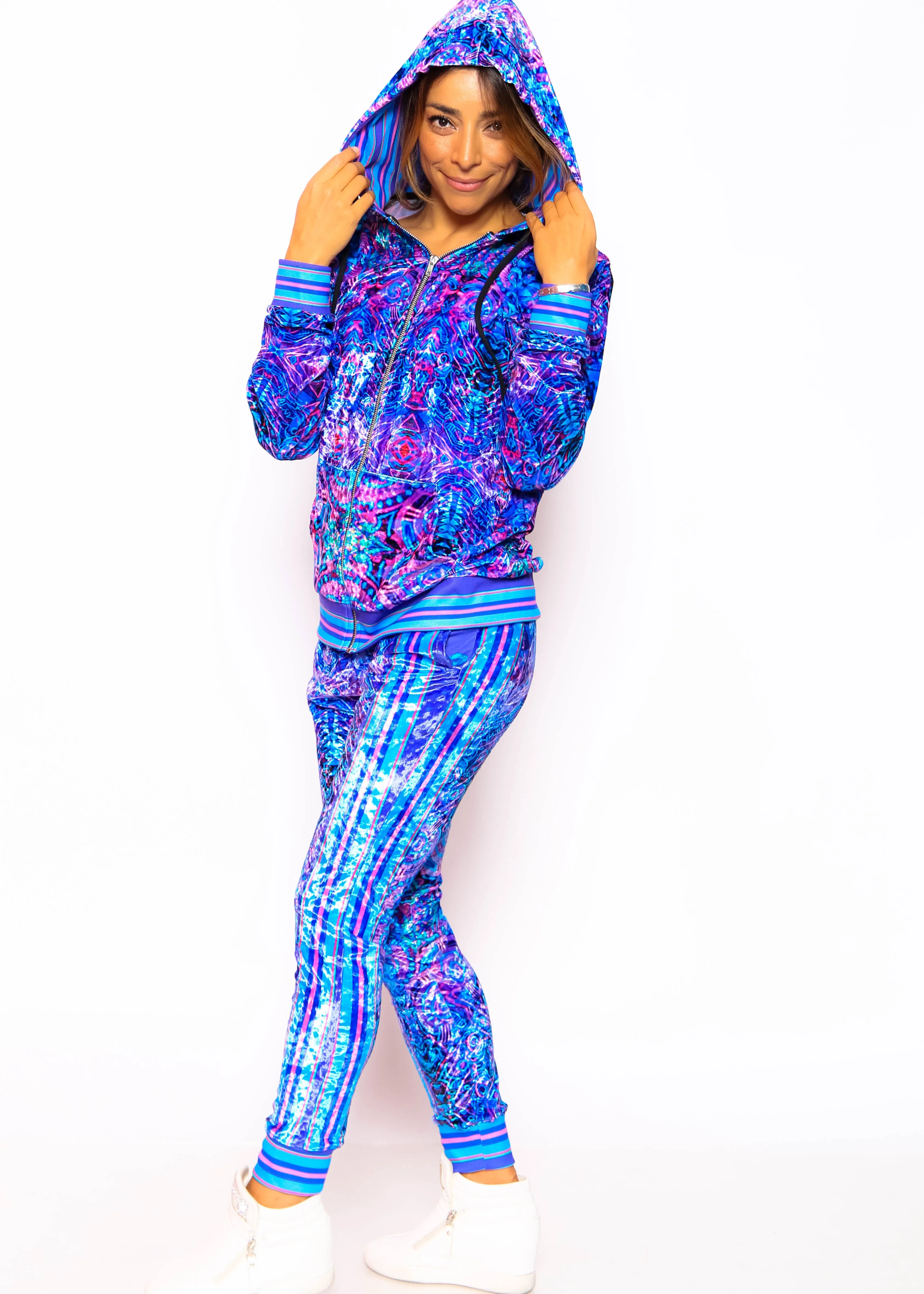 Padma Unisex Velvet Jogger