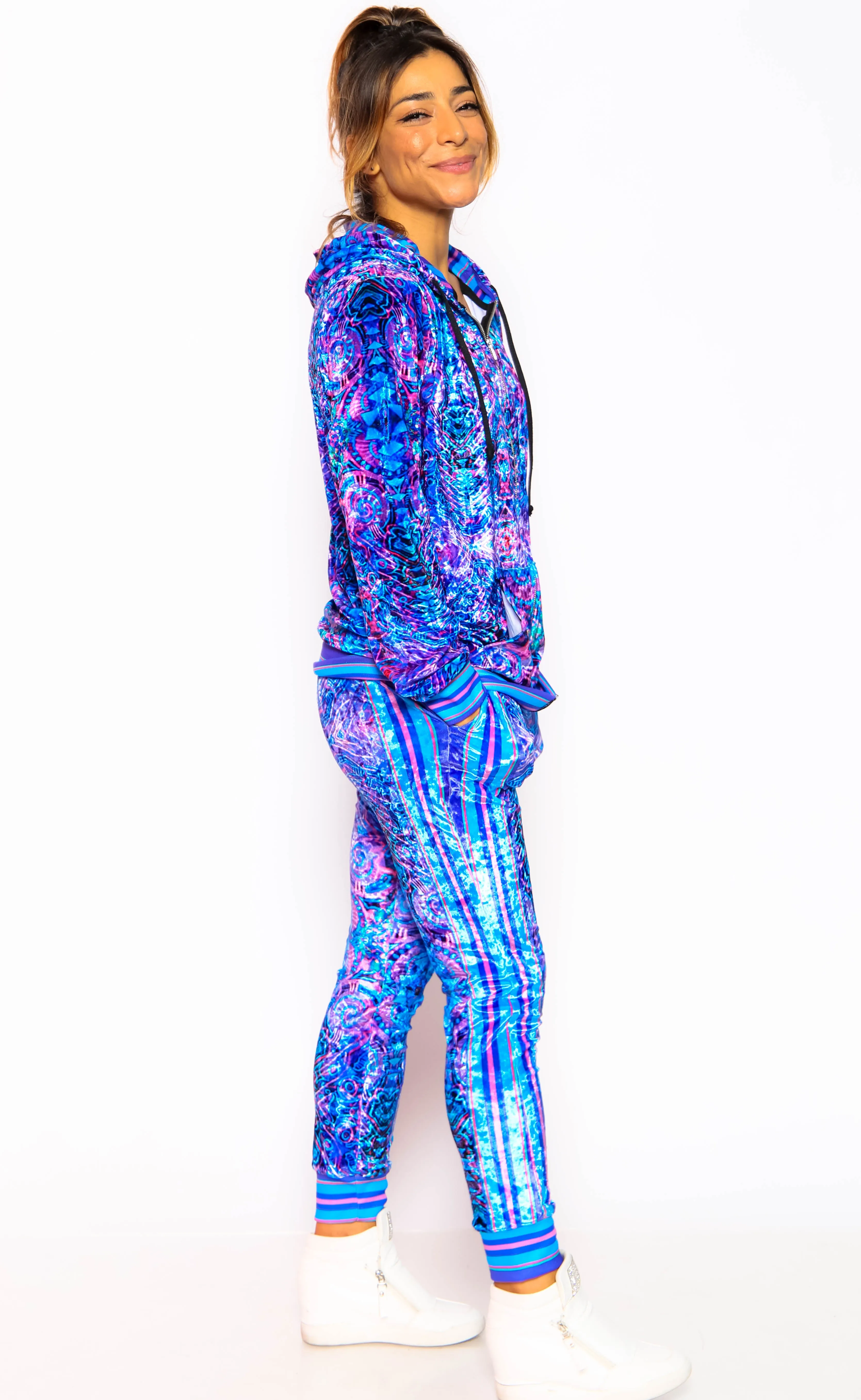 Padma Unisex Velvet Jogger