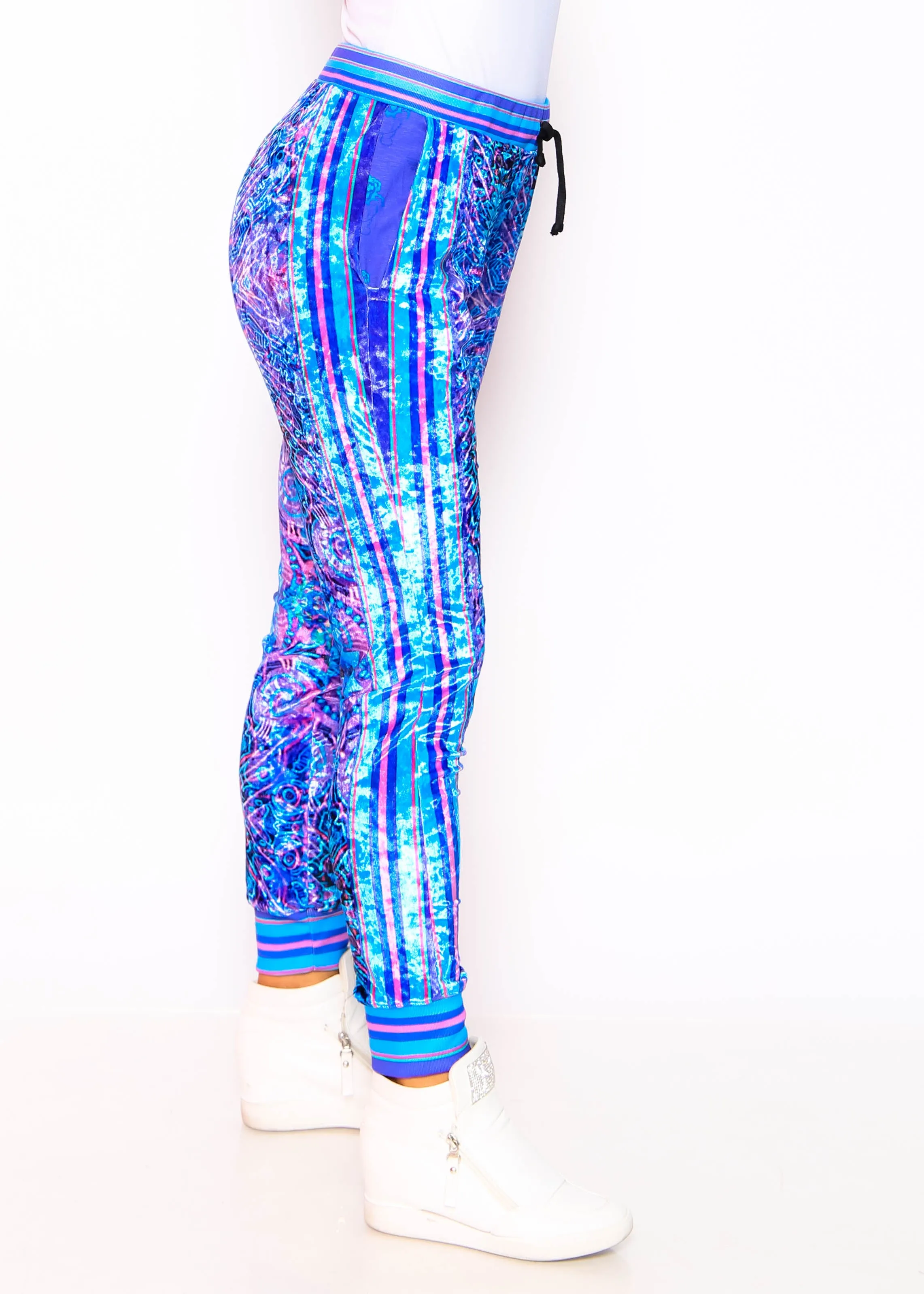 Padma Unisex Velvet Jogger