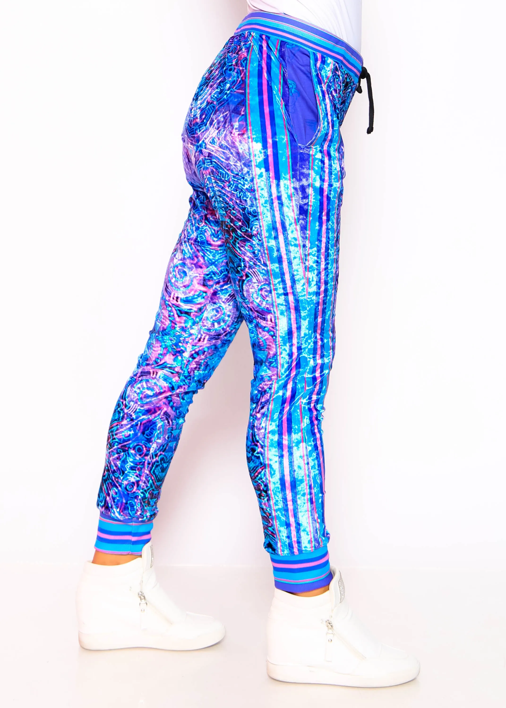 Padma Unisex Velvet Jogger