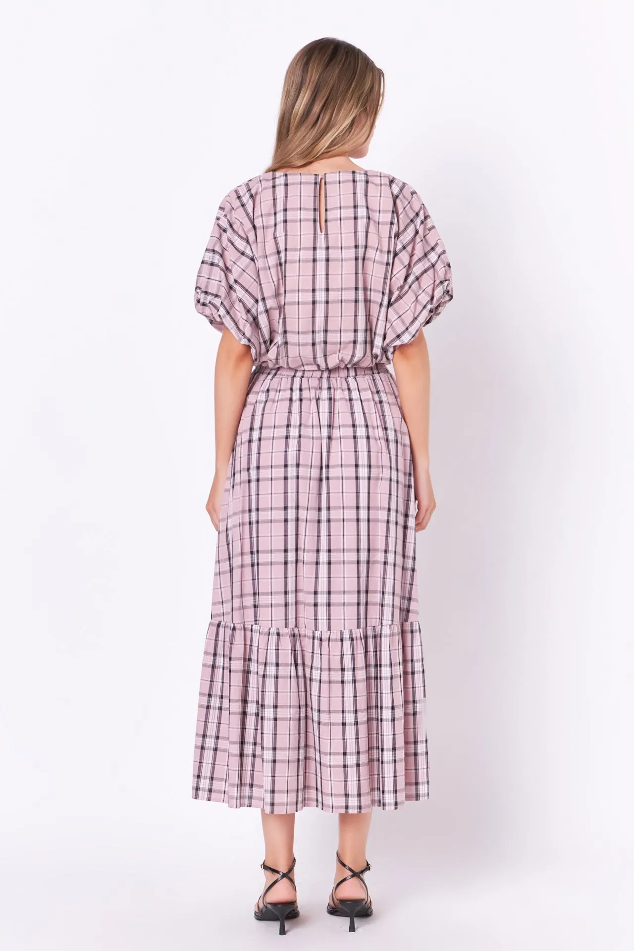 Plaid Maxi Skirt