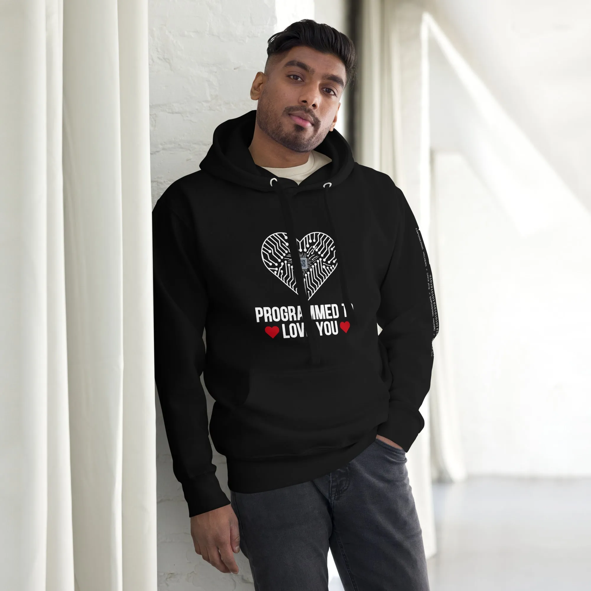 Programmed to Love you - Unisex Hoodie