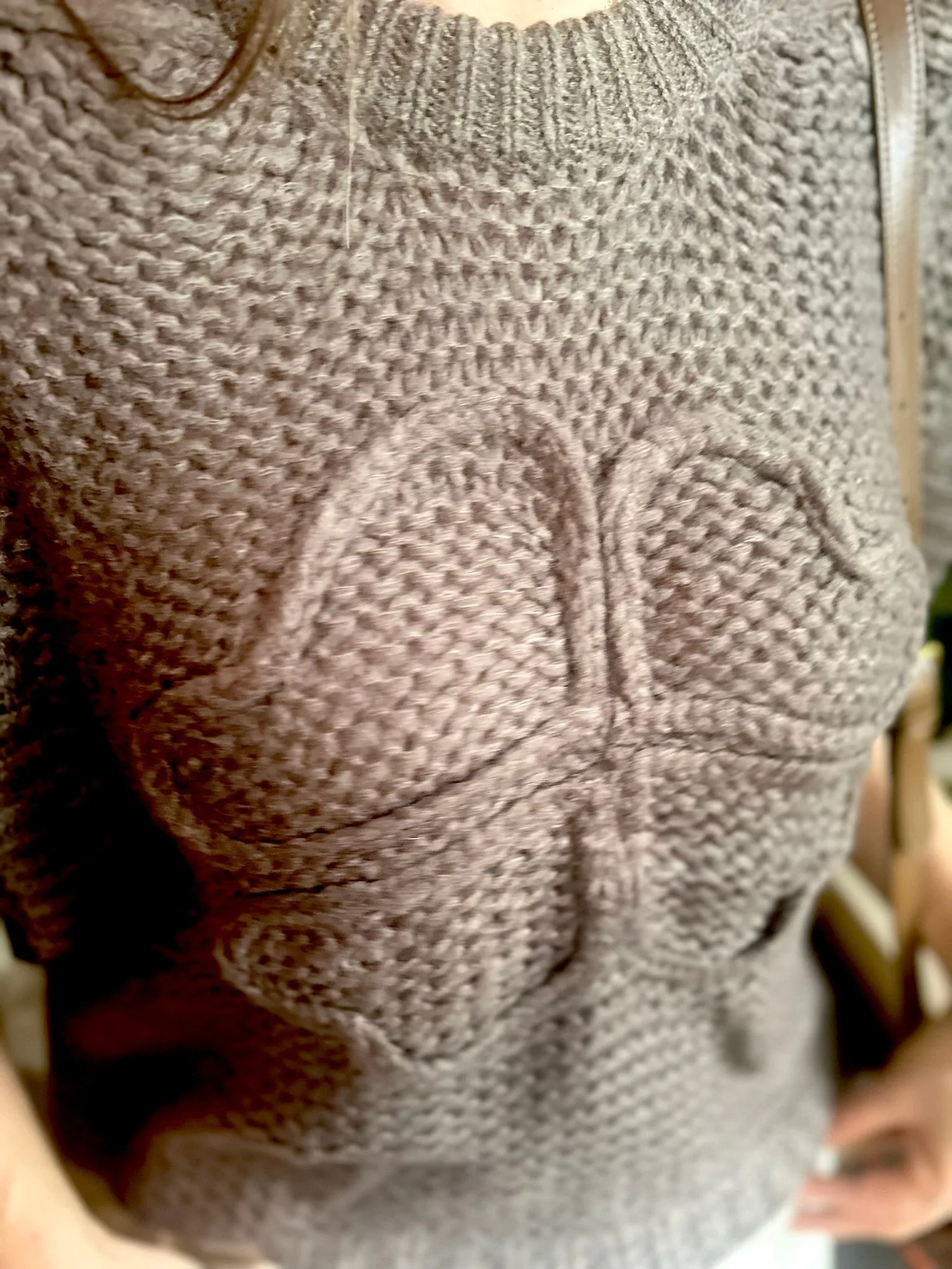 Rival Knitted Vest with Logo - Brown