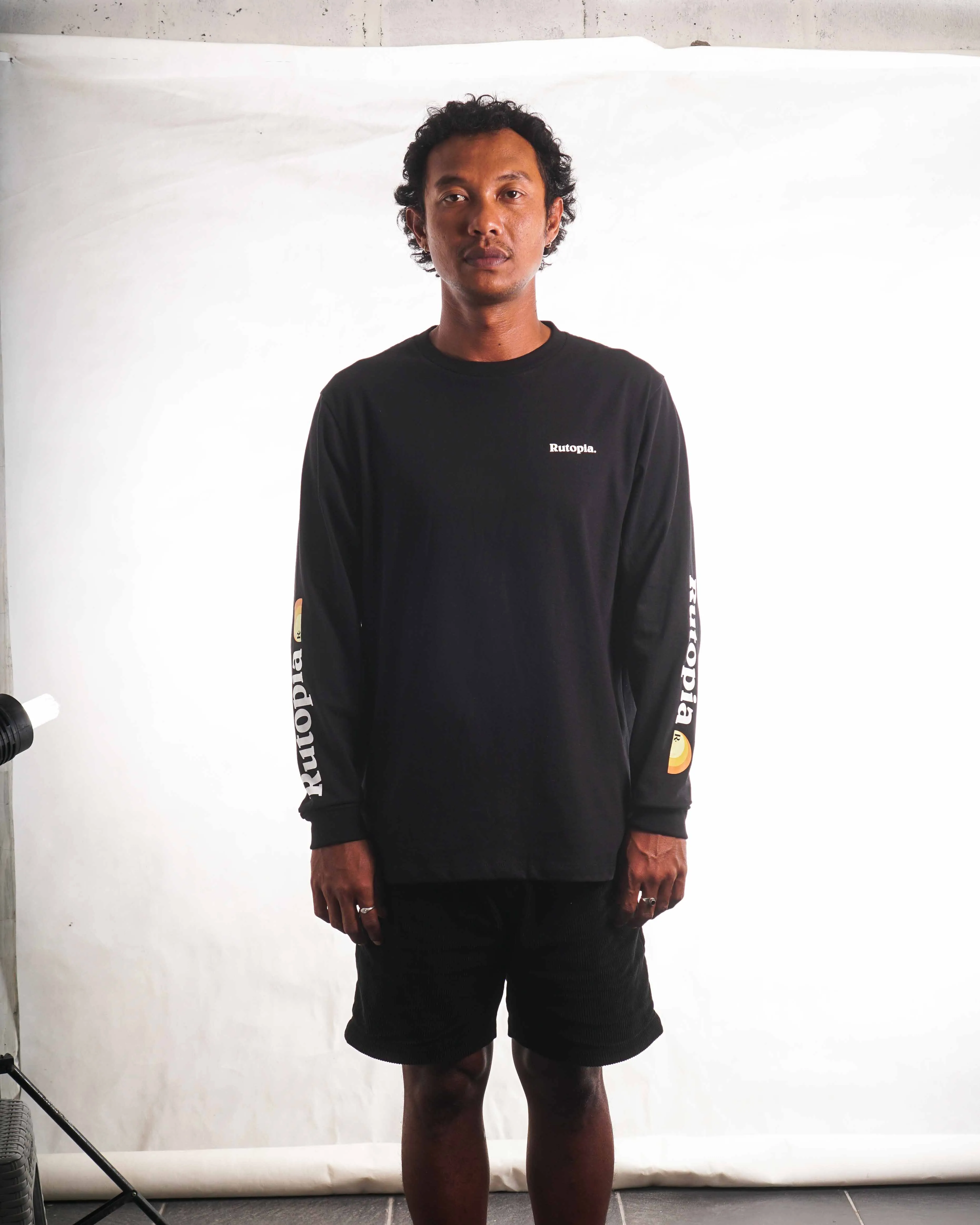 RUTOPIA Logo Long Sleeve T-shirt