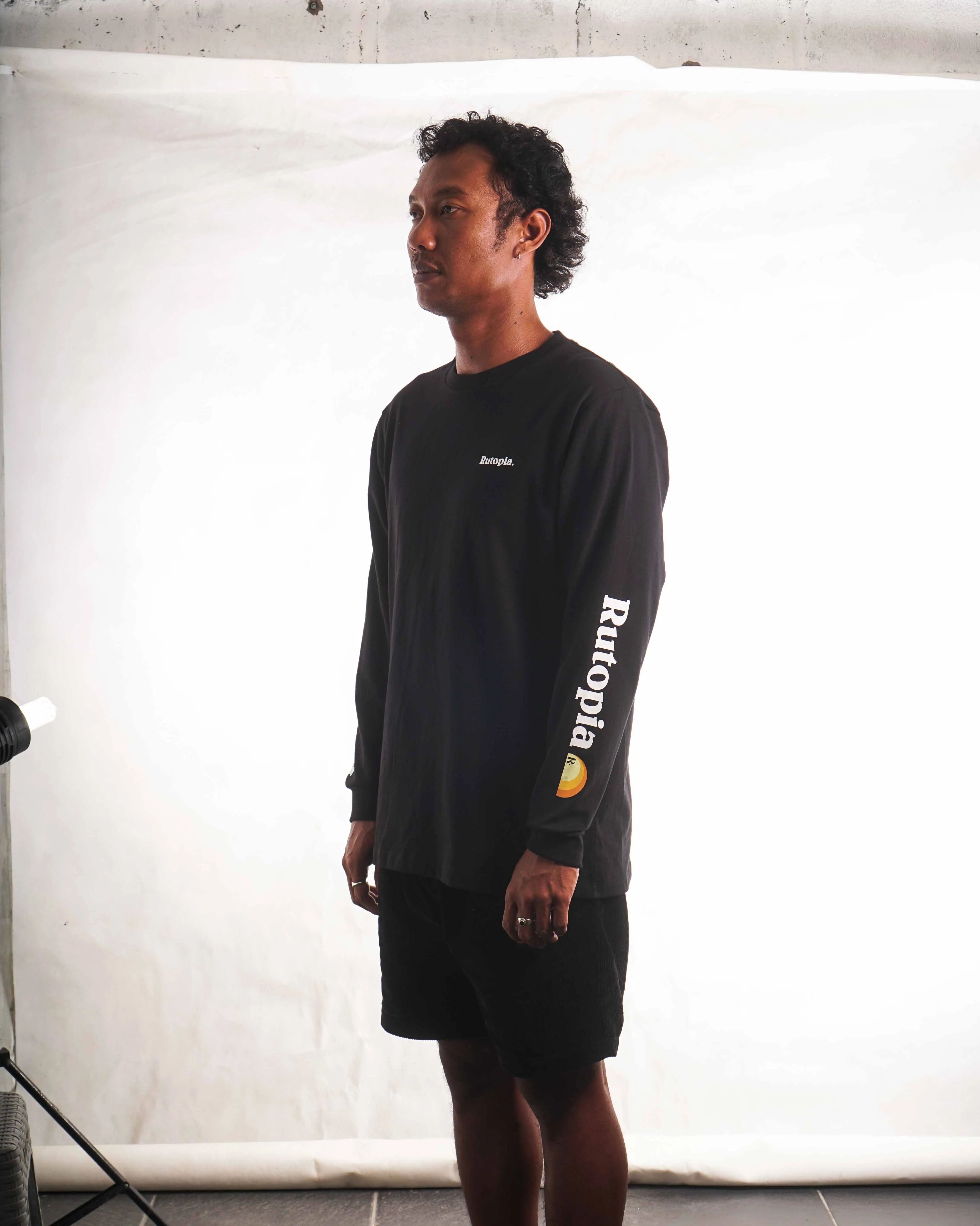 RUTOPIA Logo Long Sleeve T-shirt