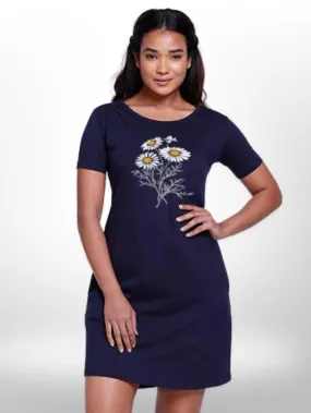Short Sleeve Summer Long T-shirt For Women's