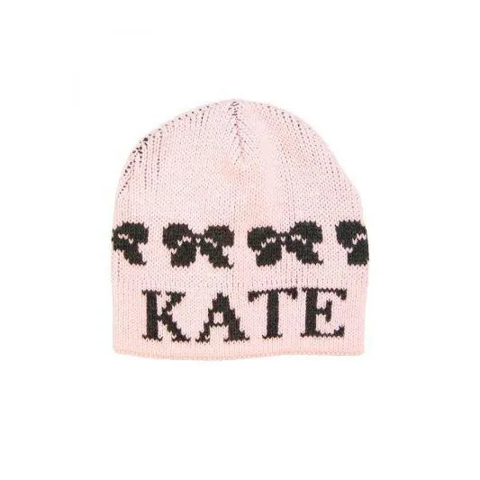 String of Bows Personalized Knit Hat