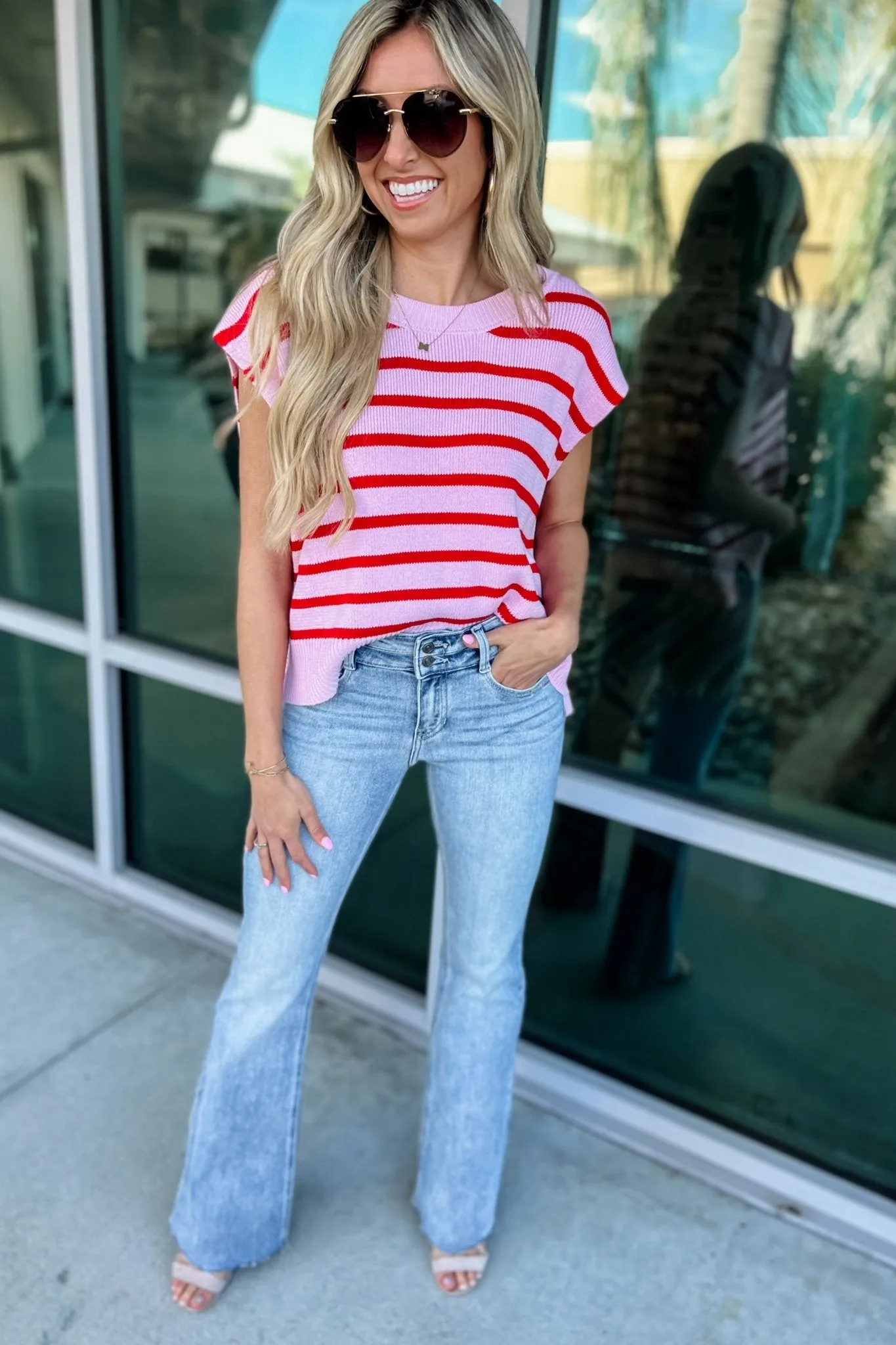 Striped Harmony Knit Top MORE COLORS!