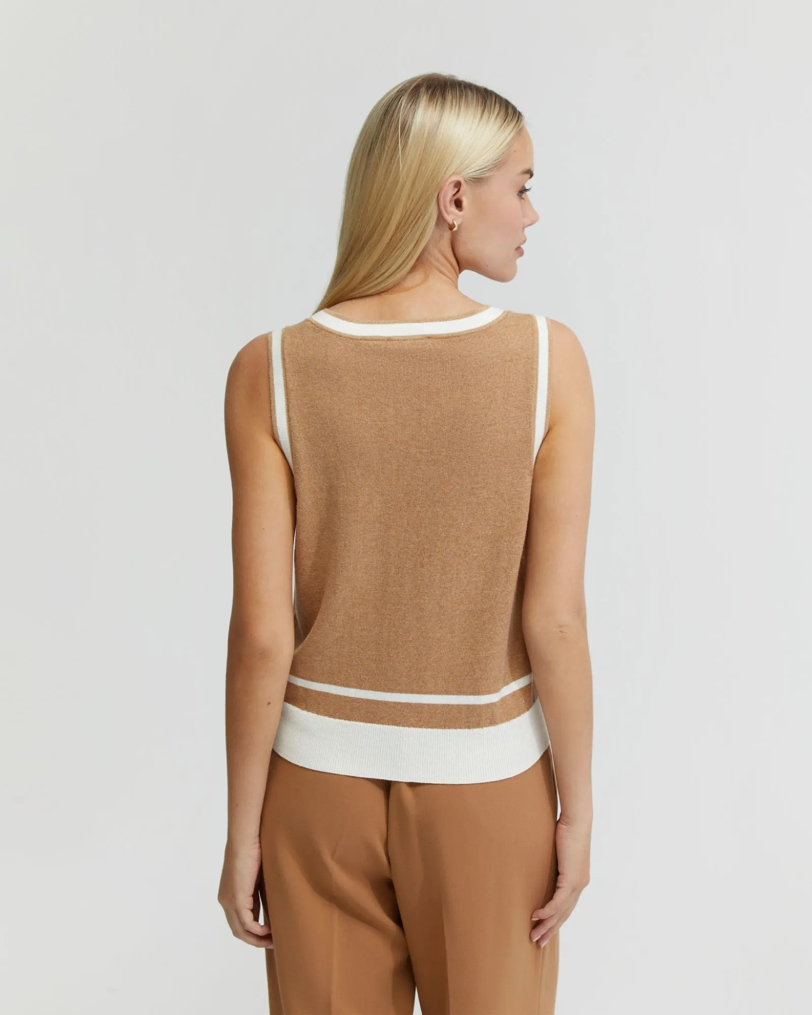Tatiana Cashmere Blend Vest