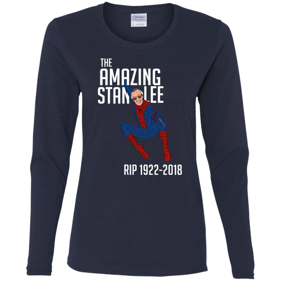The Amazing Stan Lee Women Long Sleeve Shirt