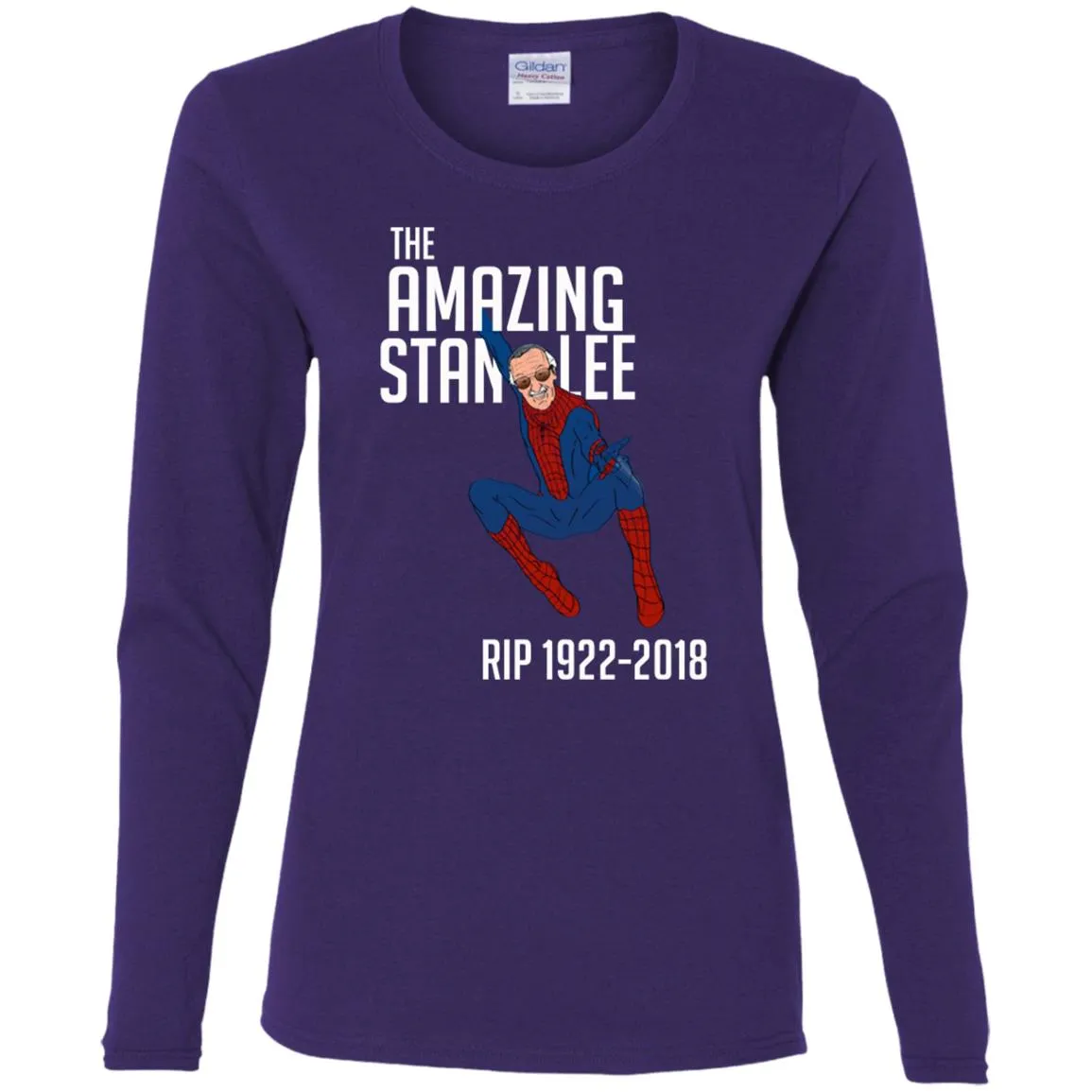The Amazing Stan Lee Women Long Sleeve Shirt