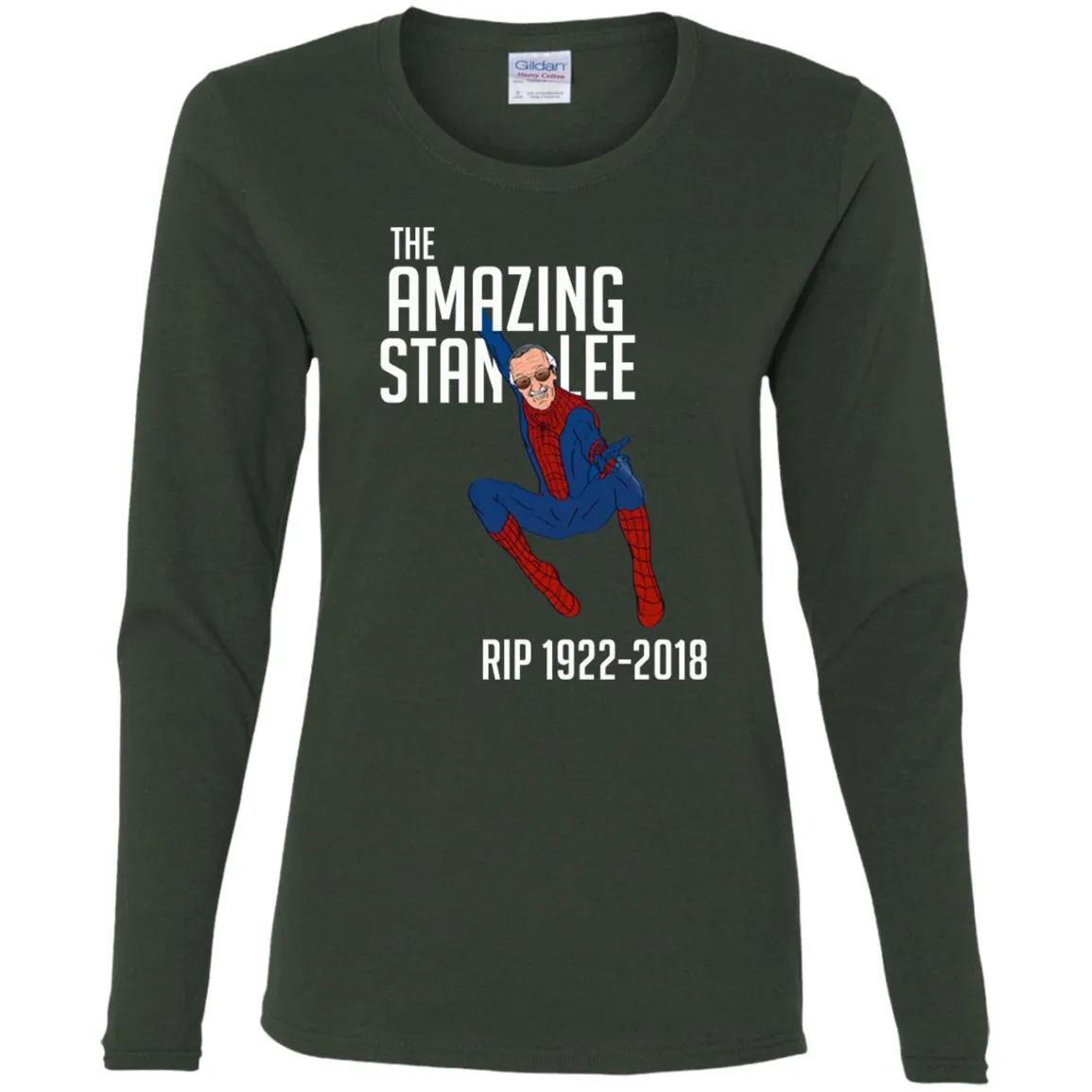 The Amazing Stan Lee Women Long Sleeve Shirt