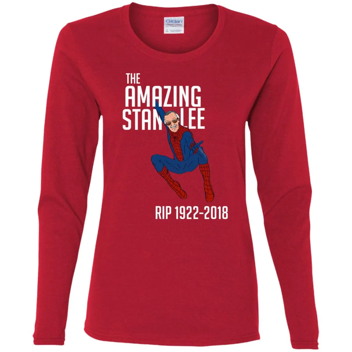 The Amazing Stan Lee Women Long Sleeve Shirt