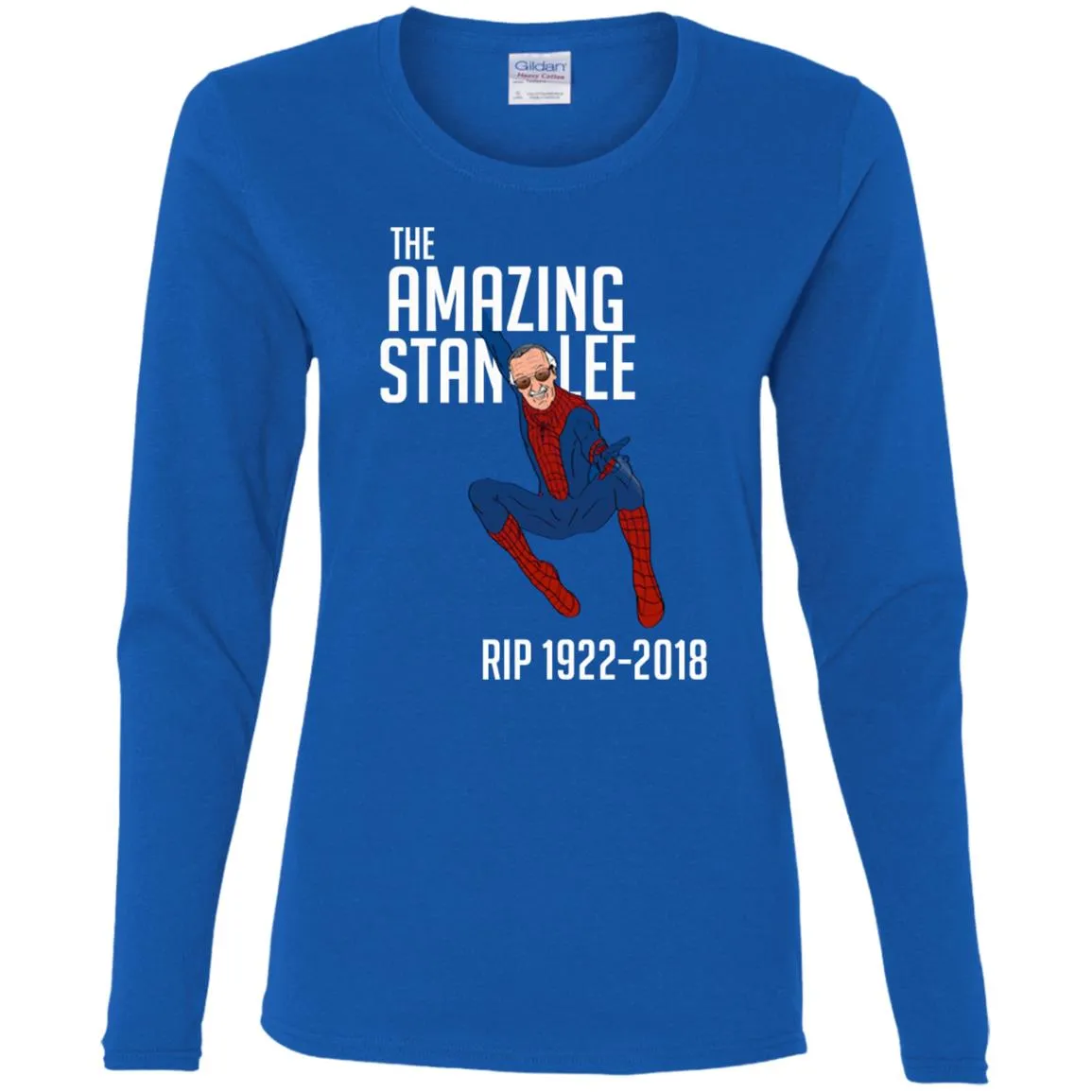 The Amazing Stan Lee Women Long Sleeve Shirt