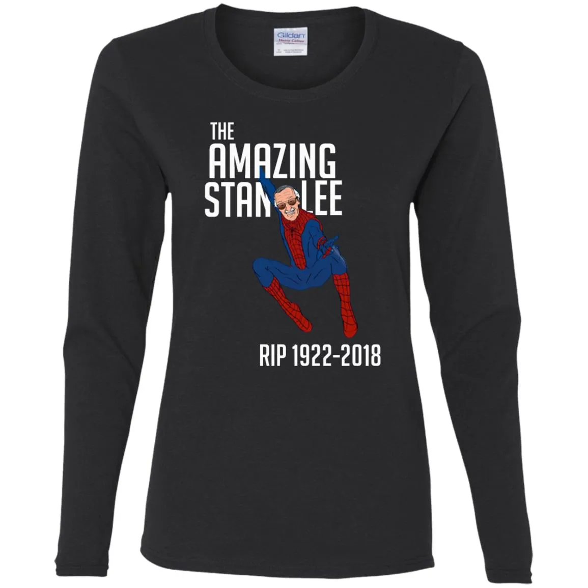 The Amazing Stan Lee Women Long Sleeve Shirt