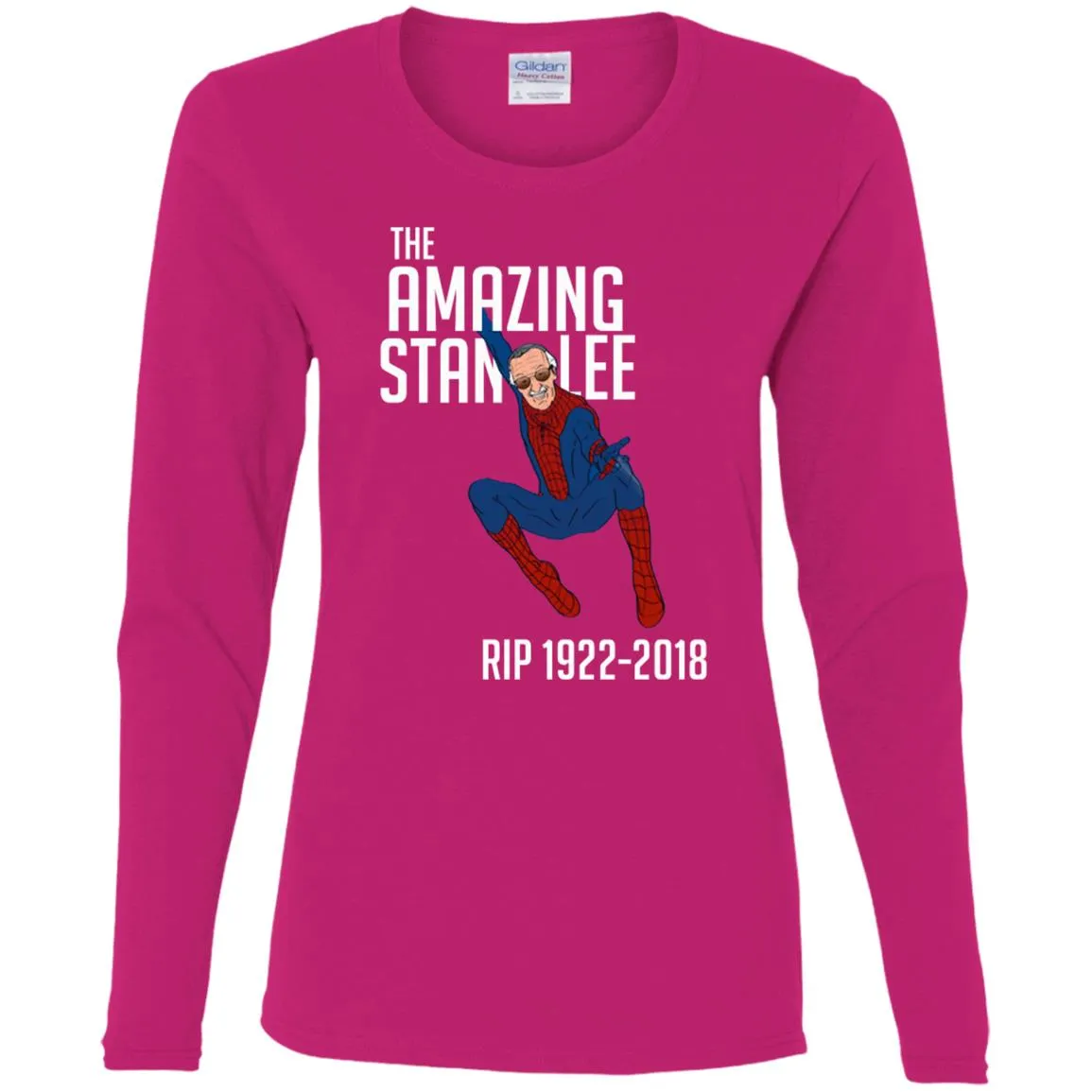 The Amazing Stan Lee Women Long Sleeve Shirt