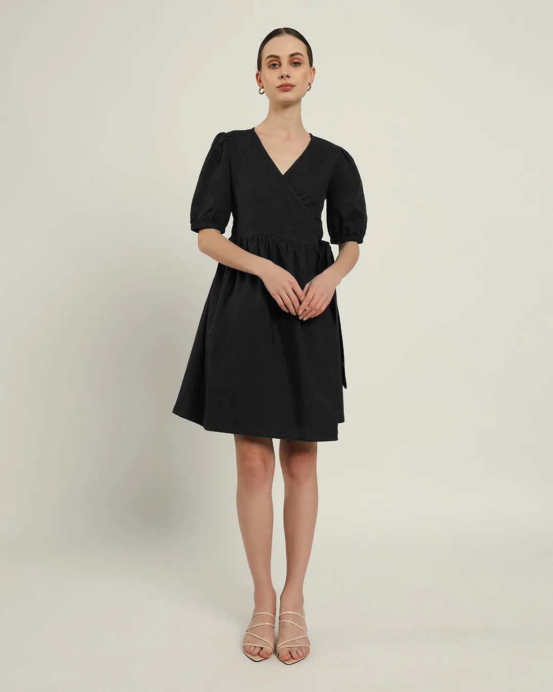 The Inzai Noir Cotton Dress