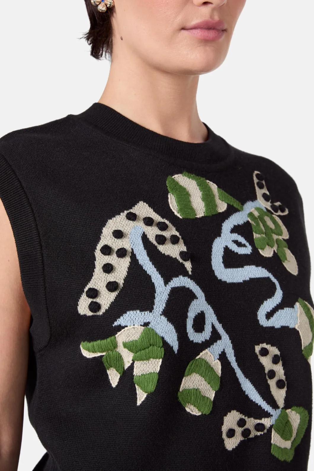 The Vines Knit Vest