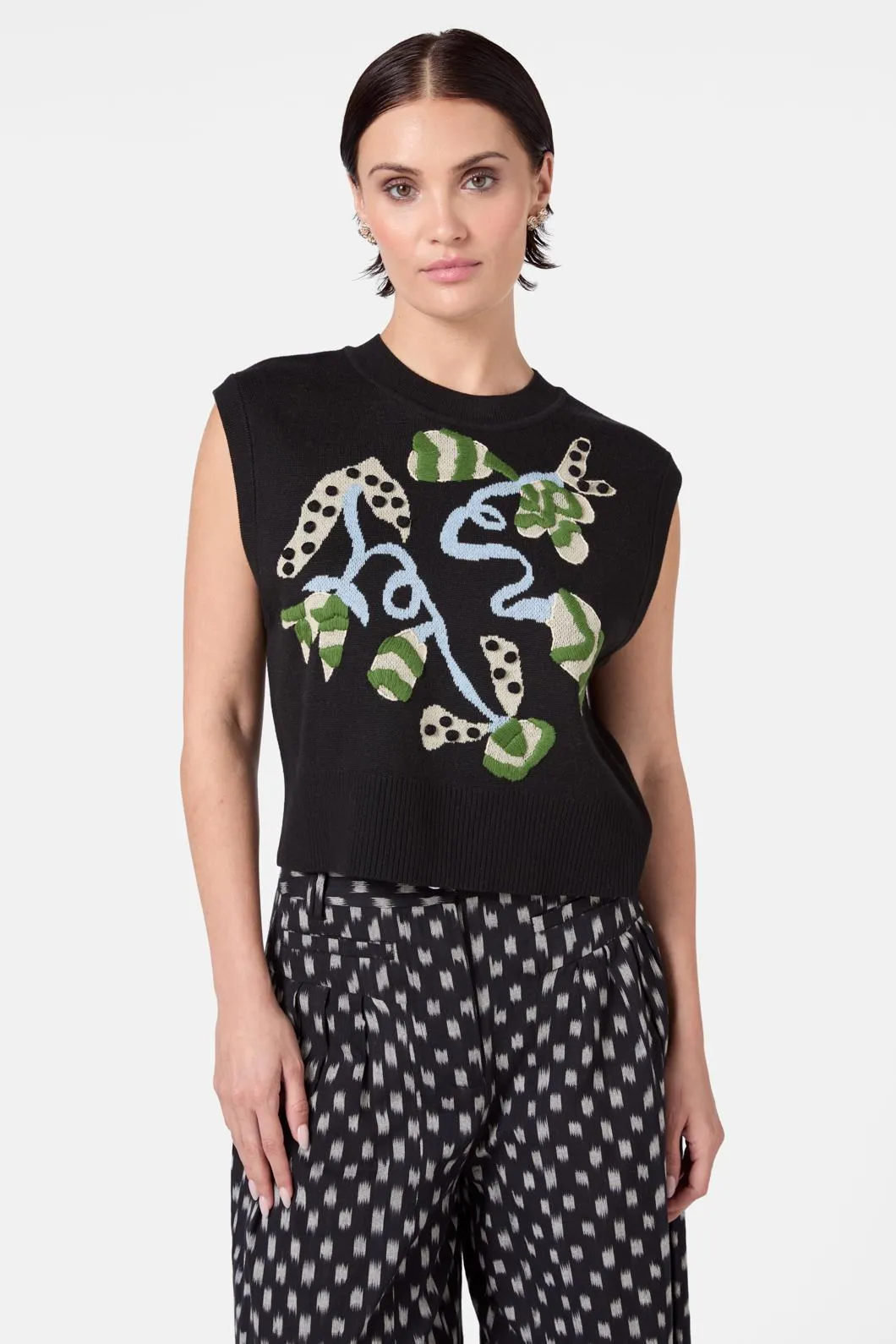 The Vines Knit Vest