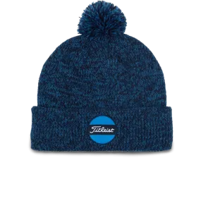 Titleist Boardwalk Pom Pom Beanie Hat - Navy