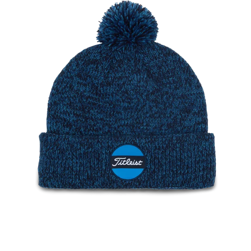 Titleist Boardwalk Pom Pom Beanie Hat - Navy
