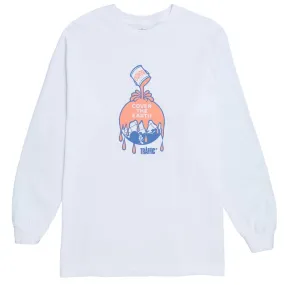 Traffic Cover The Earth Long Sleeve T-Shirt - White