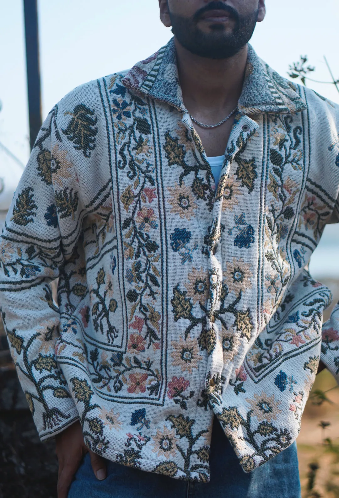 Vintage Tapestry Shacket #34