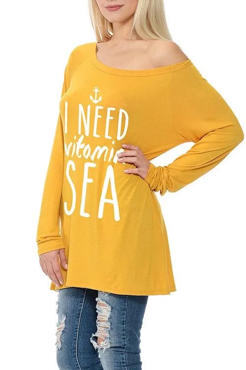 VITAMIN SEA - Long Sleeve