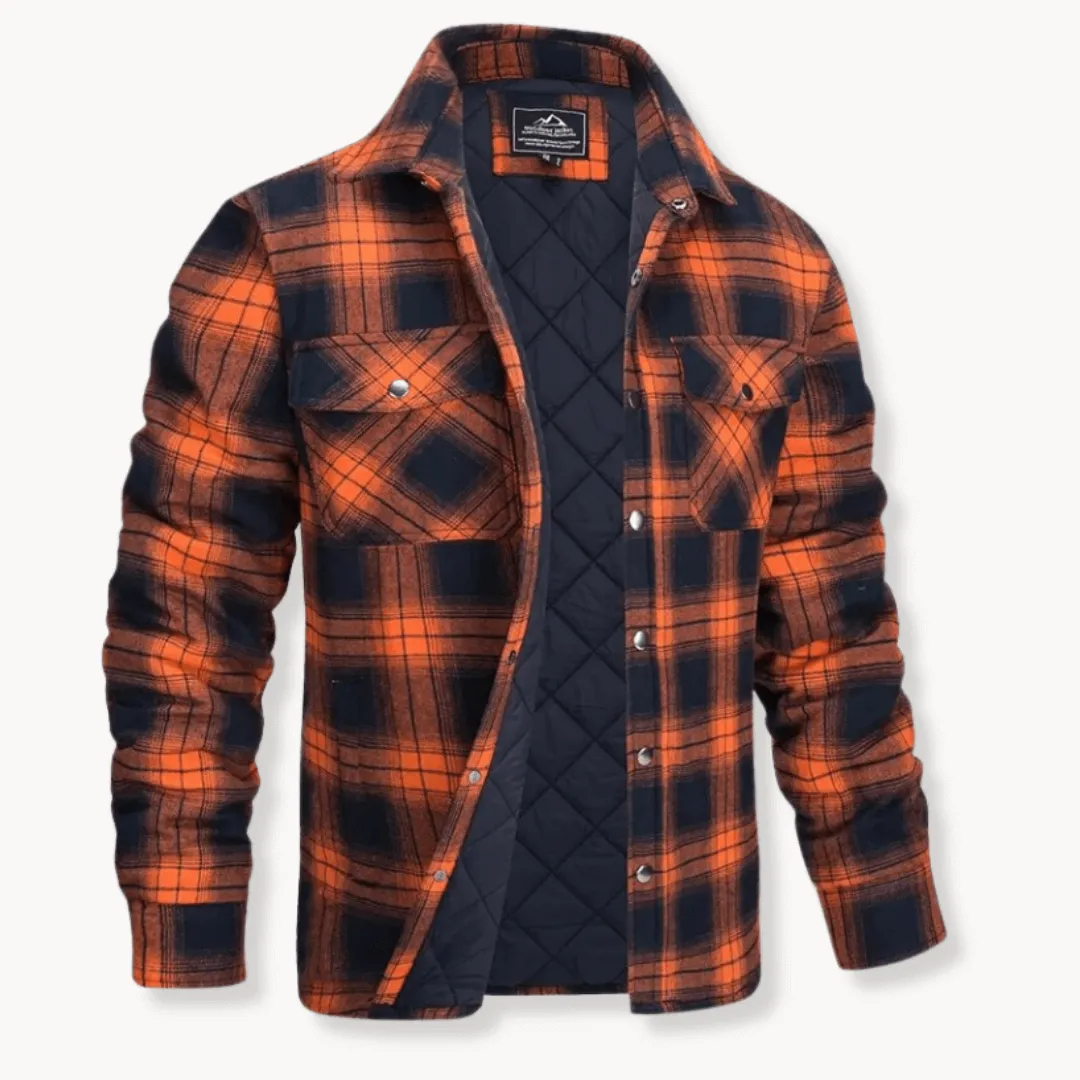 Women's Quilted Flannel Shacket Jacket