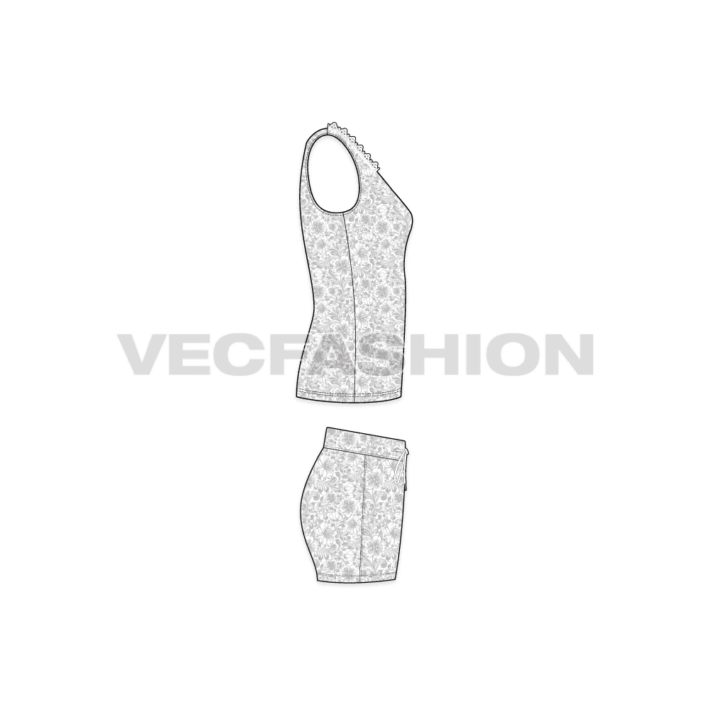Women's Summers Night Suit