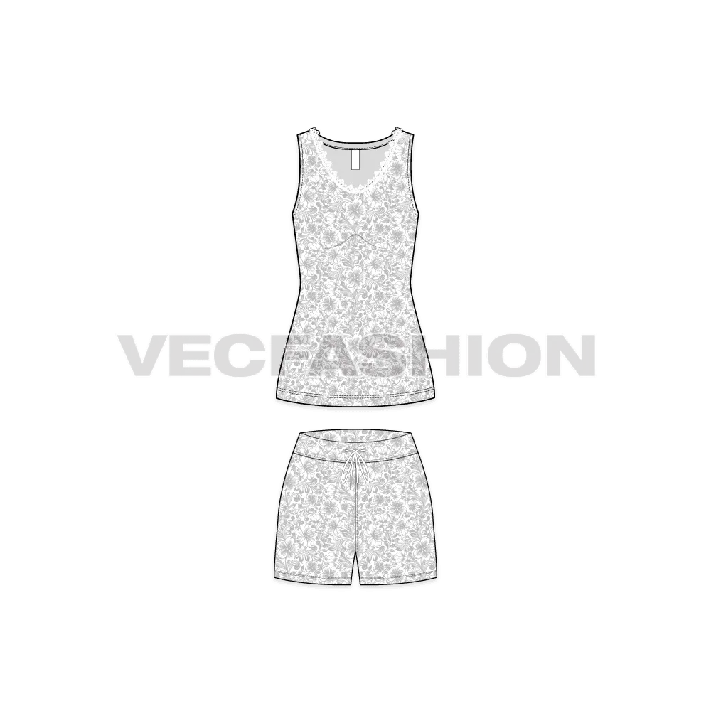Women's Summers Night Suit