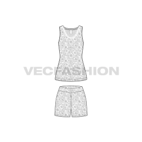 Women's Summers Night Suit